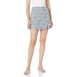NWT BCBGeneration $78 Asymmetric Button Down Skirt Size XL